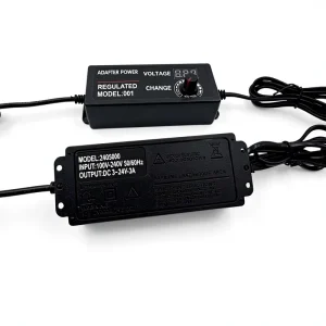 Factory direct Adjustable Adapter 3-24V 3A Desktop Power Adapter
