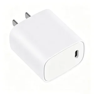 Fast Charger 20W PD USB C Power Adapter Wall Plug US Block Mobile Phone Charger for iPhone 15 16 Pro Max
