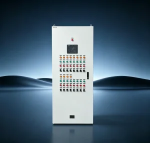 Floor Standing Electric Equipment Control Cabinet with PLC Automation Control Panel Push Button Indicator Light