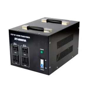 Flyback Single Phase Table Type 1000VA to 2000VA Step-up and Down Power Transformer 220V to 110V High Capacity Converter