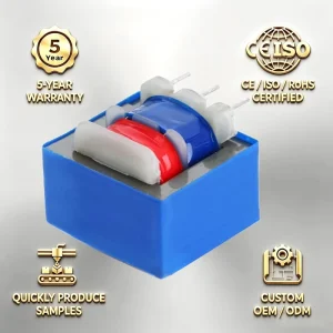 Foot Mount AC 50/60Hz 30VA Heavy Duty Pure Copper Winding Low Frequency Power Transformer 380V-200V to 9V-80V EI Shape