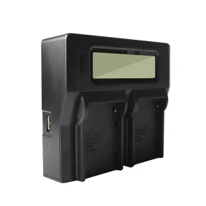 For Canon BP 911 Dual Charger with LCD Compatible with BP915/930/945/930G/975
