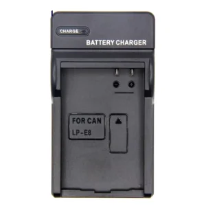 For Canon LP E8 Electric Battery Charger for EOS Rebel T2i T3i T4i T5i 550D 600D 650D 700D X4 X5 X6 AC Port