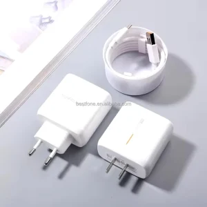 For Realme 65W Superdart Fast Charger EU Plug Power Adapter 1M Type C Cable for Realme X9 X7 GT2 Master Pro Neo2 Q3 2T 8i 9i