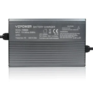 For YZ800S 29.2V 30A AC DC Aluminum Charger OTP OVP OCP Protection for Electric Scooter 24V LiFePO4 Battery