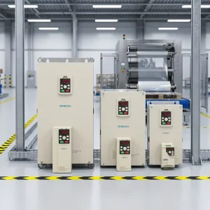 Frequency Inverter 380V 37KW AC Drive with RS485 Communication and Motor Protection for Stone Cutting Machines