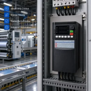 Frequency Inverter Drive 1ph/3phase 4KW-7.5KW 220V/380V V/F Control IP20 for AC Motor & Compressor VFD