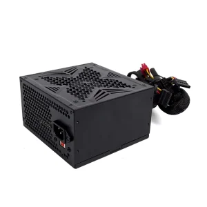 Full Black PC ATX Gaming Power Supply 500W PSU
