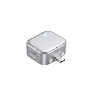 Full-Charge Auto-Disconnect Type-C Adapter 140W Fast Charging AI Smart Recognition Portable Design Compact Body Bare ABS