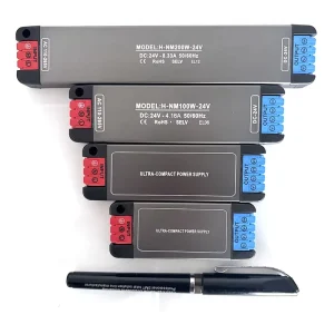 Full Power 12V 24V Ultra Thin and Slim Led Power Supply 12V 24V 40W 60W 100W 200W Led Driver Switching Power Supply AC DC Smps