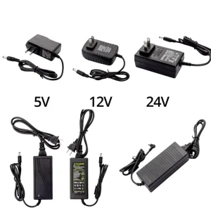 Full Power Power Adapter US Plug 5V 9V 12V 24V 1A 24W 36W 2A 3A 4A 5A 6A 10A 5W-150W Full Range DC AC Switching Power Supply