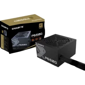 GIGABYTE P650G 650W Gold Active PFC ATX3.0 PCIe5.0 Hydraulic Bearing Fan PC PSU for Desktop in Stock
