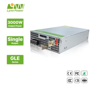 GLE 3000S 72V Factory Supply 72V 3000W AC to DC Custom Industrial SMPS Single Switching Power Supply