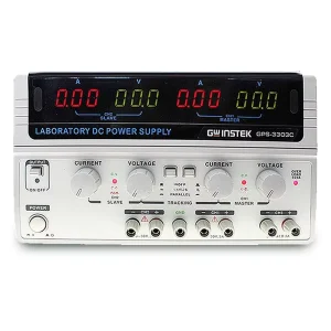 GPS-3303C Triple Output Linear DC Power Supply 195W 0-30V/3A X2 5V/3A Fixed Output 1.5-Year Warranty Measurement