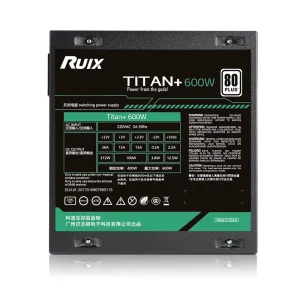 GX 600 400W High Efficiency Desktop ATX Power Supply PC Power Source with 120mm Fan