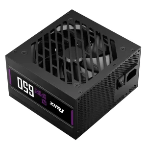 GX650 650W 24pin 12cm Fan 6 SATA Desktop PC Power Supply Black 80 Plus Bronze PSU for Gaming
