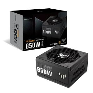 Gaming 850W Gold ATX 3.0 Full Modular 80Plus Gold PSU Quiet Fan Power Supply for Desktop Workstation PC