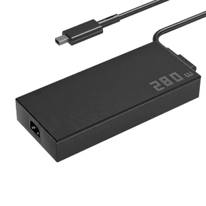 Gaming Laptop Adapter 280W 20V 14A Small Square Pin Rectangle Conn Charger G18 G16 G815 G615 G815LP