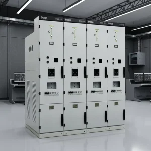 Gas Insulated Metal Enclosed Switchgear Aluminum Alloy Construction 40.5kV 12KV Voltage Indoor Use