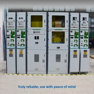 Gas Insulated Ring Main Unit 10 KV Fully Insulated SRM6 12 High Voltage Switchgear