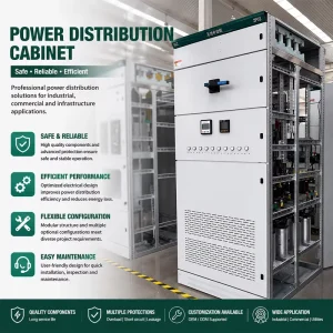 Ggj Switchgear 400a Automatic Indoor Power Distribution Cabinet for Factories