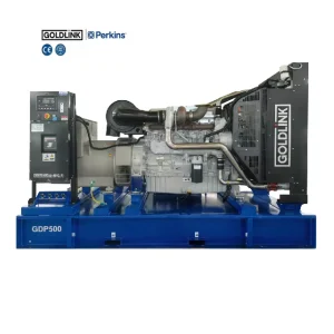 Goldlink Factory Direct Sale 500KVA 400KW Open Frame Diesel Generator with Famous Engine 1800 RPM 60HZ Remote Control System