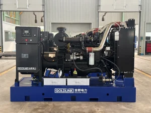 Goldlink Power OEM Factory Open Frame 30kva 40kw 50kva 80kw diesel Generator Set AC Single Phase CE Certified for Industry