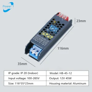 Good Quality 12v 3a 36w Led Driver Linear Light AC DC Single Output Aluminum Switching Power Supply 220v Transformer
