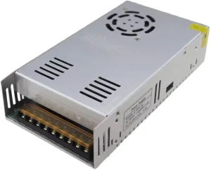 Good Quality 400W 24V DC Regulated Dual Output Metal Enclosure Power Supply with Alu Housing