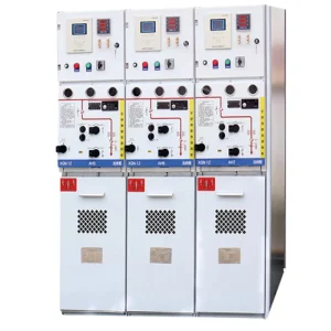 Grade 12kv Gas Insulated RMU SF6 Insulated Sealed Ring Main Unit Mv&hv Switchgear Power Electrical Distribution Box