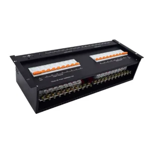 HDPDX-48VAB20 Rack Mount 20 Channels Telecom Power PDU DC Power Distribution Unit 48V/24V 1 Year Warranty