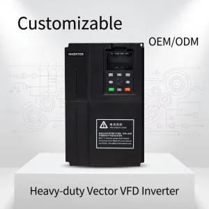 HL750 Series Heavy Duty Vector Control VFD 3Phase 380V 0.75-2.2KW Inverter for Pump Fan Motor Speed Regulation CE