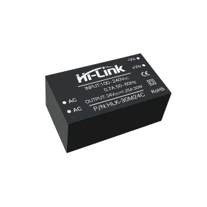 HLK-30M24C 30W 220V 24V 1.25A AC DC Converter Intelligent Power Supply Module Electronic Components