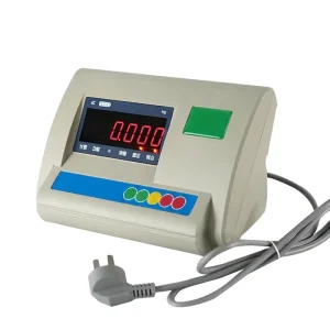 HOPE Industrial Digital LED Weighing Indicator with 0.5kg/1kg/2kg Accuracy Dual Power for Bench/Floor/Platform/Truck Scales