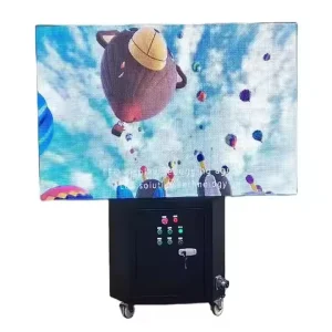 HW-21S Enclosed P3.91 Mobile LED Trailer Outdoor LED Screen Billboard Mobile Led Screen Trailer