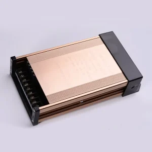 HXF-400A-12 Gold Case Intelligent C.V C.C Mode AC DC 220V 12V 33A 400W Switching Power Supply Rainproof Outdoor Driver IP62