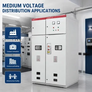 HXGN15 12 Multi Panel Indoor Power Distribution Unit with Feeder and Transformer Protection