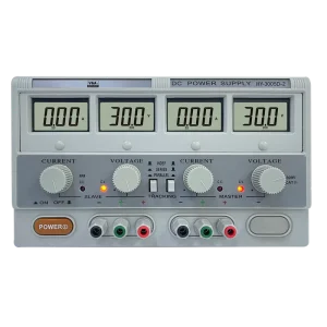 HY3005D-2 DC-DC Power Supply Bench Encoder Knob Adjustable Regulated Variable Dual Output Channels 2x 0-30V