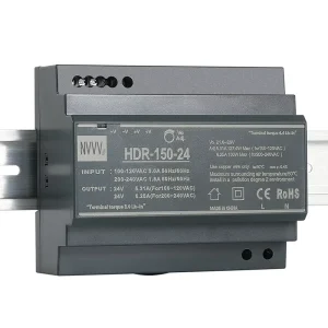 Hdr-150-24 HDR Series AC to Dc Ultra-thin Din Rail Power Supply HDR-150 150W 5V/12V/24V Switching Power Supply Smps