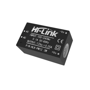 Hi Link AC DC Converter HLK PM12 Isolated Power Supply Module Switching Step Down 220V to 3W 12V Smps Power Module