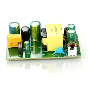 High Efficiency 12V 2A Single Output 25W AC DC Isolated 87% Switching Open Frame Power Supply Board QDPOWER 509 24W