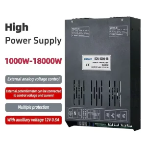 High Efficiency 3000W 2 Year Warranty Single Output Industry Switching Power Supply