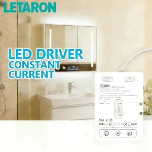 High Efficiency 88% 30W AC DC Flicker Free Touch Control Defogging Mini Integrated LED Driver Transformer Power Supply