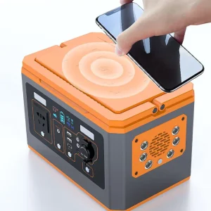 High-Efficiency Portable Power Stations LiFePO4 Solar Energy Battery Storage 500W Multi-Scenario Power Supply