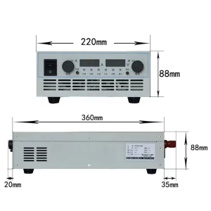 High Efficiency Power Supply Adjustable High Voltage 125 VDC Switching Power Supplies