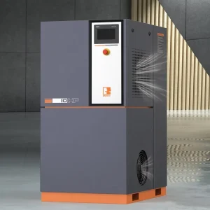 High Efficiency Stationary Lubricated Micro Screw Air Compressor 5.5kW 10bar with Energy Saving Technology Motor for Factory Use