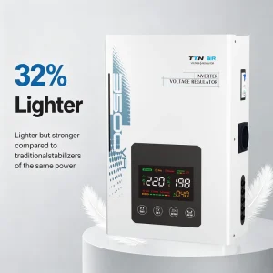 High Frequency 550VA Single-Phase Copper AC IGBT Inverter Automatic Voltage AVR Regulator Electric Stabilizer Home Use 220V