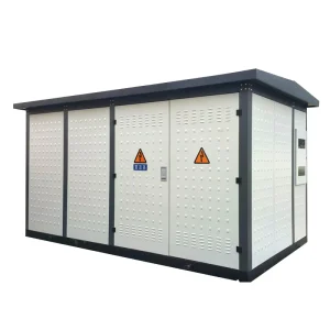 High Low Voltage Three Phase Integrated YB12 Series Prefabricated Substation Outdoor Compact Factory Customizable