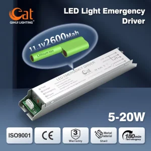 High Performance CE & Rohs Rechargeable 5~20W LED Driver Power Supply Fire Emergency Light Driver For Indoor Use