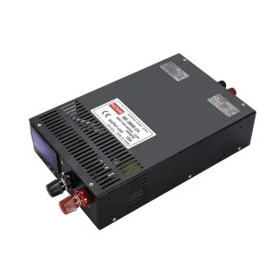 High Power 3000W 24V 125A Bench Industrial Transformer SMPS Digital Display Adjustable AC DC Switching Power Supply